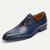 abordables Chaussures de Costume Classiques-Chaussures habillées à lacets en cuir de crocodile bleu marine haut de gamme pour hommes pour mariages exclusifs, galas et occasions formelles