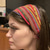 levne Doplňky pro úpravu vlasů-Boho čelenky pro ženy, dívky, široké hippie vlasové doplňky, barevné pruhované čelenky pro ženy, módní čelenky, turban, protiskluzové