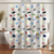 cheap Shower Curtains-Clear Shower Curtain Tropical Fish,180x200cm 70&quot;x79&quot; Waterproof Lightweight Fish Shower Curtain Liner,PEVA Long Fashion Bath Shower Curtains with 12 Grommets Hooks for Bathtub Bathroom