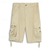 ieftine Clasic-Bărbați Bermude Pantaloni Scurți Cargo Pantaloni Scurți Pantaloni scurți de plajă Pantaloni scurți de lucru Legătura trasată Multi Buzunare 6 Buzunar Simplu Lungimea genunchiului Casual Zilnic În aer