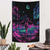 cheap Blacklight Tapestries-Blacklight Tapestry Glow in the Dark Glow Party UV Reactive Sexy Girl Trippy Misty Hanging Tapestry Wall Art Mural for Living Room Bedroom