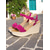 cheap Vacation Sandals-Women&#039;s Scalloped  Wedge Sandals with Ankle Buckle and Charm Detail, Lightweight Platform Sole, Soft Footbed, for Adult Summer Beach Vacations, Garden Parties, Daily Resort Strolls, and Casual Outings