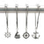 cheap Shower Curtains-Nautical Shower Curtain Hook 1pc Rustproof Polished Chrome with Antique Silvery, Anchor &amp; Rudder Pendants for Bathroom Decor