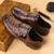 abordables Chaussures Décontractées Slip-On-Chaussures à enfiler pour hommes à motif crocodile marron avec sangle velcro - élégantes, confortables, idéales pour les tenues décontractées et les aventures en plein air