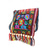 baratos Malas a tira-colo-Bolsa transversal feminina com franjas bordadas e coloridas no estilo boho – bolsa de ombro de lona étnica tribal com borlas e contas de madeira para festivais, viagens e passeios casuais