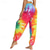 cheap Bottoms-Retro Vintage Boho 1970s Harem pants Yoga Pants Hippie Tie Dye Smocked Waist Rainbow Women&#039;s Halloween Carnival Pride Parade Pride Month Festival Adults&#039; Pants