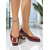 abordables Block Heels-Escarpins à talons compensés en cuir verni pour femmes avec boucle dorée – Escarpins rétro à bout carré pour le bureau, les réunions d&#039;affaires et les événements formels