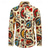 billiga Blast-Retro / vintage Boho 70-talet Skjorta Hippie Etnisk Suzani Maskeradkläder Herr Halloween Karnival Street dance Retro-temafest Festival Vuxna Skjorta