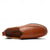 abordables Chaussures Décontractées Slip-On-Mocassins marron décontractés pour hommes avec tige en similicuir souple, détails cousus à la main et semelle en caoutchouc durable - parfaits pour un usage quotidien et les activités de plein air