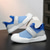 billiga Sportskor för barn-Pojkar Sneakers Dagligen Sport och utomhus Ledigt Skolskor Nät PU Elastisk tyg Stötdämpning Mateial som andas Halk Stora barn (7 år +) Lilla barn (4-7år) Skola Ledigt Dagligen Utomhusträning Camping