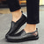 abordables Chaussures Décontractées Slip-On-Mocassins marron décontractés pour hommes avec tige en similicuir souple, détails cousus à la main et semelle en caoutchouc durable - parfaits pour un usage quotidien et les activités de plein air