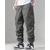 cheap Cargo Pants-Men&#039;s Cargo Pants Trousers Drawstring Elastic Waist Multi Pocket Plain Wearable Outdoor Daily Camping &amp; Hiking Fashion Classic Black Khaki
