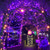 cheap Solar String Lights-1 Pc Outdoor String Lights Solar Waterproof Light String 12M 39FT 100 LED Beads Courtyard Garden Lawn Villa Fence Balcony Decorative Light Wedding Halloween  Festival Atmosphere Light String