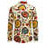 billiga Blast-Retro / vintage Boho 70-talet Skjorta Hippie Etnisk Suzani Maskeradkläder Herr Halloween Karnival Street dance Retro-temafest Festival Vuxna Skjorta