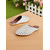 cheap Women&#039;s Flats-Women&#039;s White Pointed Toe Studded Mules - Slip-On Flat Backless Loafers with Rhinestone Accents for Adults, Daily Date &amp; Casual Garden Walks