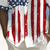 cheap Flag pattern-Independence Day Men&#039;s American US Flag Patriotic Fourth of July Shirt Summer Shirt Button Up Shirt Short Sleeve Fashion Casual Holiday Summer Spring Turndown 3D Print Collared Shirts Front One Pocket