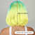 cheap Party Wigs-Synthetic Wig kinky Straight Natural Straight Layered Haircut Neat Bang Machine Made Wig 12 inch A1 Synthetic Hair Women&#039;s Classic Comfortable Color Gradient Multi-color