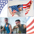 cheap Hair Styling Accessories-American Flag Headbands for Men 4th of July Patriotic Twisted Hair Band Red White Blue Stretchy Athletic Hair Accessories for USA Independence Day Memorial Day