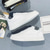 cheap Casual-Men&#039;s White Casual Sneakers with Lace-up Closure and Comfortable Sole – Stylish Everyday Shoes for Walking and Leisure