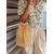 abordables Sacs à bandoulière-Sac seau tissé à cordon coulissant pour femme - élégant sac fourre-tout d'été avec sangles en cuir, parfait pour la plage, les voyages et les sorties décontractées
