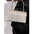 voordelige Clutches &amp; Avondtasjes-Elegante avondtas van kristal voor dames met zilveren ketting, kralendetails en hoogwaardige rits, perfect voor bruiloften, feesten en formele evenementen.