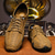 abordables Chaussures Décontractées à Lacets-Chaussures de sport décontractées à lacets vertes pour hommes – baskets légères et respirantes pour la marche en extérieur, les voyages et le quotidien