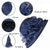 cheap Party Hats-Organza Kentucky Fascinator Hat for Women - Derby Cocktail Tea Party Sun Hat Wedding Bridal Flower Church Hat Packable