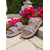 cheap Vacation Sandals-Women&#039;s Boho Blue Woven Slide Sandals – Ethnic Platform Slippers for Beach Holidays &amp; Casual Summer Outfits