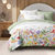 cheap 100% Cotton-Flowers Duvet Cover 100% Cotton Full Size Bedding Set Bed Sets Quilt Cover Soft Lightweight Comforter Cover with 2 Pillowcases for All Season