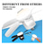 cheap Light Bulbs-1 Pc 42cm/16.5 Inch Socket Fan Light with Remote, Small Ceiling Fans with Lights, LED Light Bulb Fan, Easy Install Screw-in E26/E27 Base for Bedroom Kitchen Garage Living Room