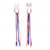 cheap Hair Styling Accessories-4th of July American Flag Hair Ties Bands,Patriotic Hair Accessories,Memorial Day Independence Day Decorations,2Pcs
