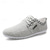 cheap Casual Lace-Up Shoes-Men's Blue Denim Slip-on Sneakers with Textured Upper - Casual, Comfortable, Ideal for Daily Wear, Travel and Relaxed Settings