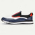 billiga Premium sneakers i läder-Herrsneakers i vitt, rödt och marinblått med sportig design – moderna, avslappnade, perfekta för vardagsbruk och aktiv livsstil