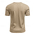 cheap Casual Henley Tee-Men&#039;s T Shirt Henley Shirt Tee Short Sleeve Shirt Short Sleeve V Neck Summer Plain Fashion Designer Basic Jacquard Vacation Street Going out Black White Khaki Top Tee for Men