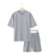 cheap Men&#039;s Tee Sets-Men&#039;s T-shirt Suits 2 Pieces Outfits Tee &amp; Shorts Short Sleeve Crew Neck Summer Plain Fashion Casual 2 Piece Vacation Daily Wear Going out Black White Navy Blue Top Tee for Men
