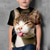 cheap Boy&#039;s 3D Animals-Boys 3D Cat T shirt Tee Short Sleeve Summer Spring Fashion Basic Kids 4-12 Years Crew Neck Outdoor Casual Daily Regular Fit