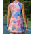 economico Abbigliamento Tennis da donna-Per donna Piante Abito da tennis Abito sportivo Senza Maniche Stampato Traspirante Tennis Golf Badminton Colletto Polo Collo con zip Vestito Rosa scuro Rosa Verde Chiaro Abbigliamento da tennis