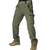 economico Pantaloni cargo-Per uomo Pantaloni Cargo Pantaloni tattici Pantaloni Bottoni Multi-tasche Semplice Indossabile All&#039;aperto Quotidiano Campeggio &amp; Escursionismo Moda Classico Nero Mimetico