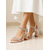 cheap Prom-Women&#039;s White Rhinestone Block Heel Sandals – Bridal Prom Heels for Weddings, Parties and Elegant Evenings