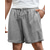 cheap Classic-Men&#039;s Shorts Linen Shorts Summer Shorts Beach Shorts Pocket Drawstring Elastic Waist Plain Comfort Breathable Short Vacation Holiday Beach Hawaiian Boho Black Yellow