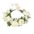 preiswerte Haarstyling-Zubehör-Boho Haarschmuck Wald Hochzeit Blumen Stirnband Grün Blumenkrone Kranz Foto Requisite