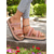 cheap Vacation Sandals-Women&#039;s Boho Blue Woven Slide Sandals – Ethnic Platform Slippers for Beach Holidays &amp; Casual Summer Outfits