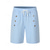 cheap Holiday-Men&#039;s Shorts Linen Shorts Summer Shorts Beach Shorts Pocket Drawstring Elastic Waist Plain Comfort Breathable Short Vacation Holiday Beach Hawaiian Boho Black White