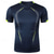 cheap Men&#039;s Active Tees &amp; Tanks-Multi Packs 3pcs Men&#039;s Crew Neck Short Sleeves Green+Navy Blue+Black T Shirt Tee Top Color Block Athletic Sports Polyester Summer