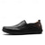 abordables Chaussures Décontractées Slip-On-Mocassins marron décontractés pour hommes avec tige en similicuir souple, détails cousus à la main et semelle en caoutchouc durable - parfaits pour un usage quotidien et les activités de plein air