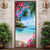 cheap Door Covers-Ocean Beach Sunshine Door Decorations Door Covers Door Tapestry Door Curtain Decoration Backdrop Indoor/Outdoor Door Banner for Front Door Farmhouse