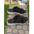 cheap Comfort Sandals-Women&#039;s Flyknit Sport Sandals – Lightweight Grey Mesh Slide Sandals, Flexible Sole, Perfect for Gardening and Daily Walks