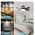 cheap Light Bulbs-1 Pc 42cm/16.5 Inch Socket Fan Light with Remote, Small Ceiling Fans with Lights, LED Light Bulb Fan, Easy Install Screw-in E26/E27 Base for Bedroom Kitchen Garage Living Room