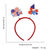 cheap Hair Styling Accessories-Patriotic Head Boppers Headband -Fourth 4th of July Party Accessories Favors Decorations