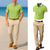 ieftine Polo clasic pentru bărbați-Bărbați Cămașă de golf Tricouri Polo Pique Casual Afaceri Clasic Manșon scurt Modă De Bază Culoare solidă Plisat Nasturi Vară Primăvară Primăvara &amp; toamnă Fit regulat Alb Trifoi Cămașă de golf